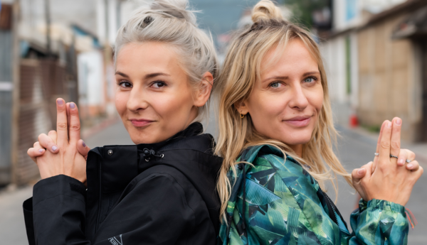 Patrycja Markowska i Żaneta Lubera